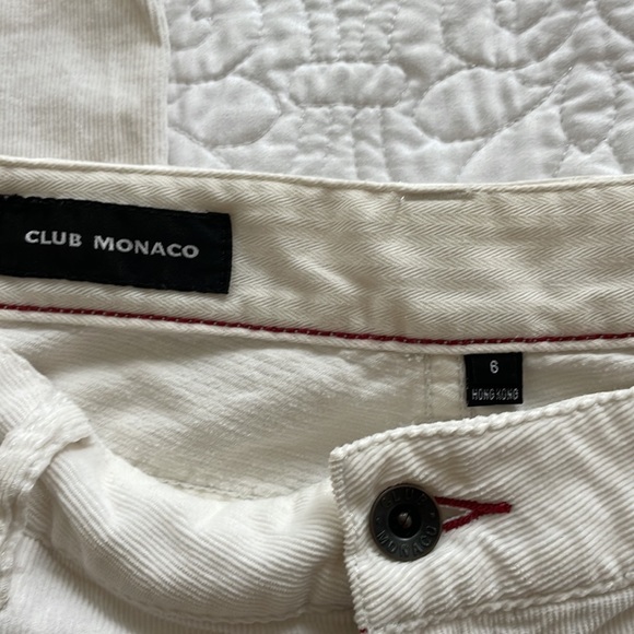 Club Monaco white cords - Picture 2 of 3